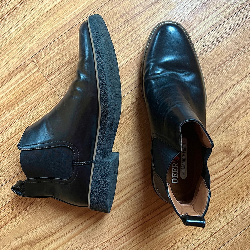 deerstags men’s chelsea boots | size 8.5 men’s